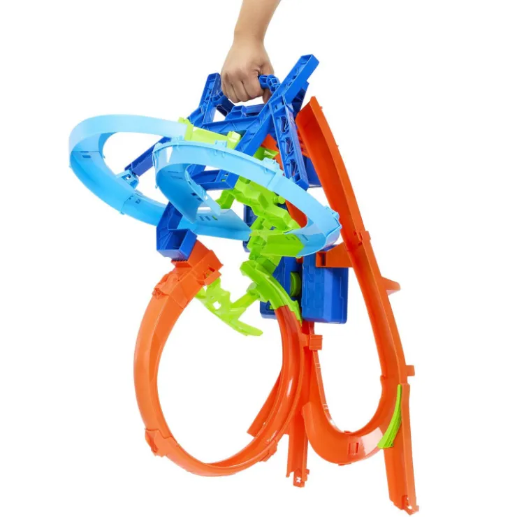 Hot Wheel Conjunto de Pista de Acrobacias Choque en el Aire con Coche>Hot wheels Hot