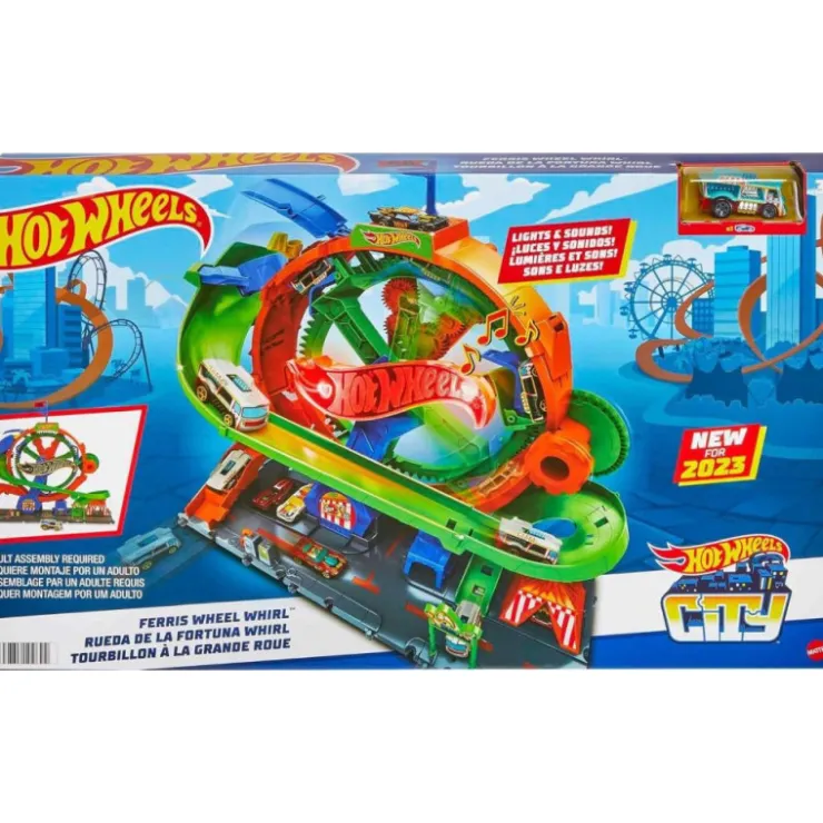 City Rueda de la Fortuna Whirl>Hot wheels Outlet