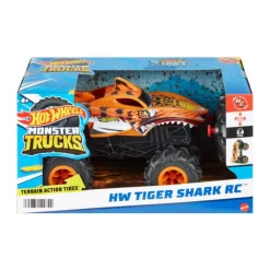 Monster Trucks Coche Teledirigido, HW Tiger Shark RC>Hot wheels Discount
