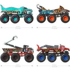 Monster Trucks Big Rigs Coche de Juguete con Ruedas Grandes Varios Modelos><noscript><img width=