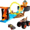 Monster Trucks Rueda de Acrobacias>Hot wheels Hot