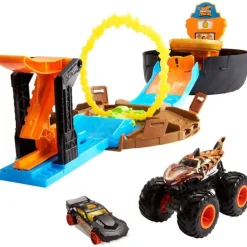 Monster Trucks Rueda de Acrobacias>Hot wheels Hot
