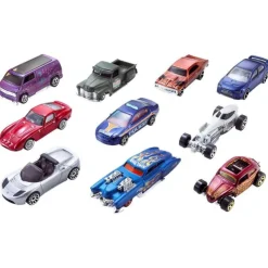 Pack 10 Vehículos Varios Modelos>Hot wheels Hot