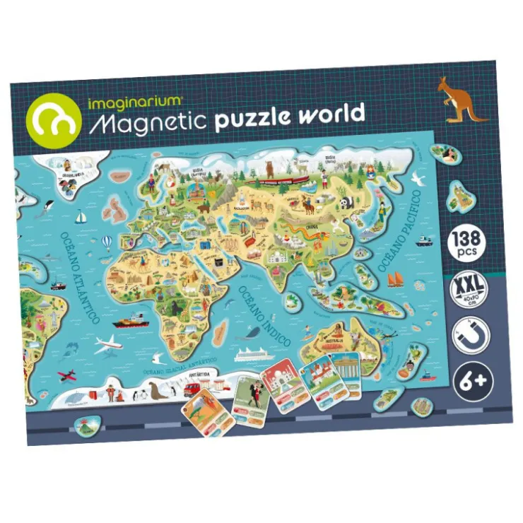 Imaginarium Magnetic Puzzle World> Discount