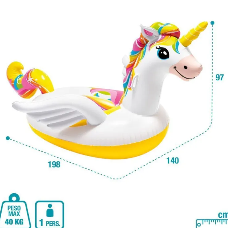 INTEX Unicornio Hinchable 198 x 140 x 97 cm.>Otras marcas Online