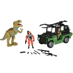 Jeep con Dinosaurio y Accesorios><noscript><img width=