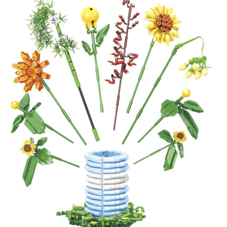 Construye tu Jarrón de Flores>Juguettos Online