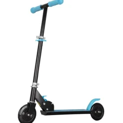 Patinete de Aluminio Negro y Azul>Juguettos Online