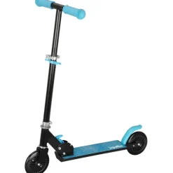 Patinete de Aluminio Negro y Azul><noscript><img width=