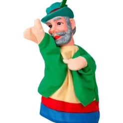 Teatro con 4 Marionetas de Caperucita Roja><noscript><img width=