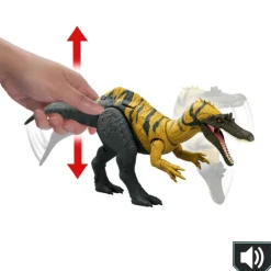 Dinosaurio Ceratosuchops Rugido Salvaje con Sonido de Rugido y Acción de Ataque><noscript><img width=