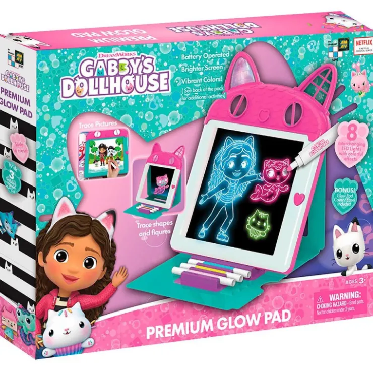La Casa de Muñecas De Gabby Pizarra Mágica Premium con Luz>La casa de munecas de gabby Discount