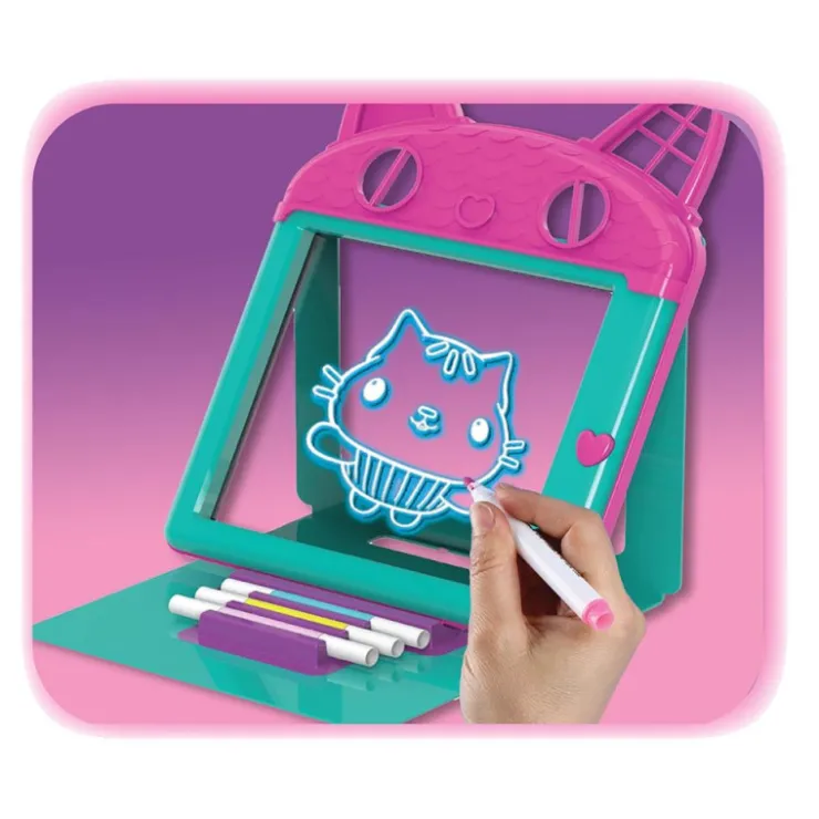 La Casa de Muñecas De Gabby Pizarra Mágica Premium con Luz>La casa de munecas de gabby Discount