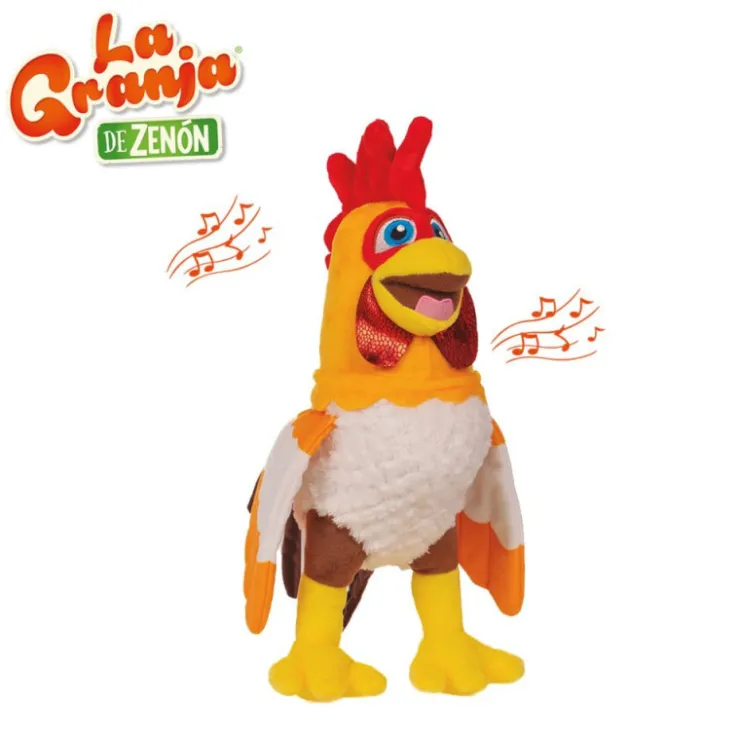 La Granja de Zenón Musical Peluche Bartolito Gallo>La granja de zenon Clearance