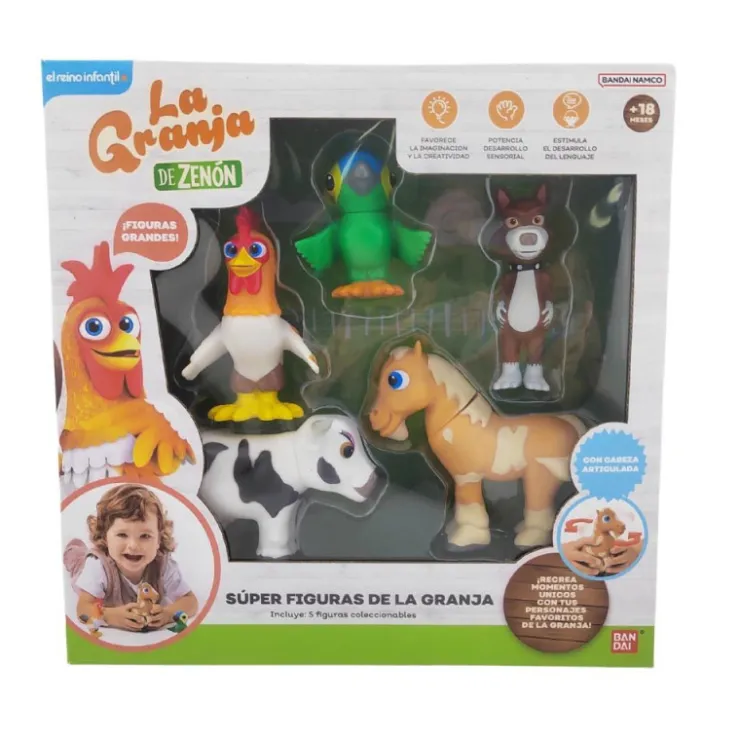 La Granja De Zenón Pack 5 Súper Figuras>La granja de zenon Best