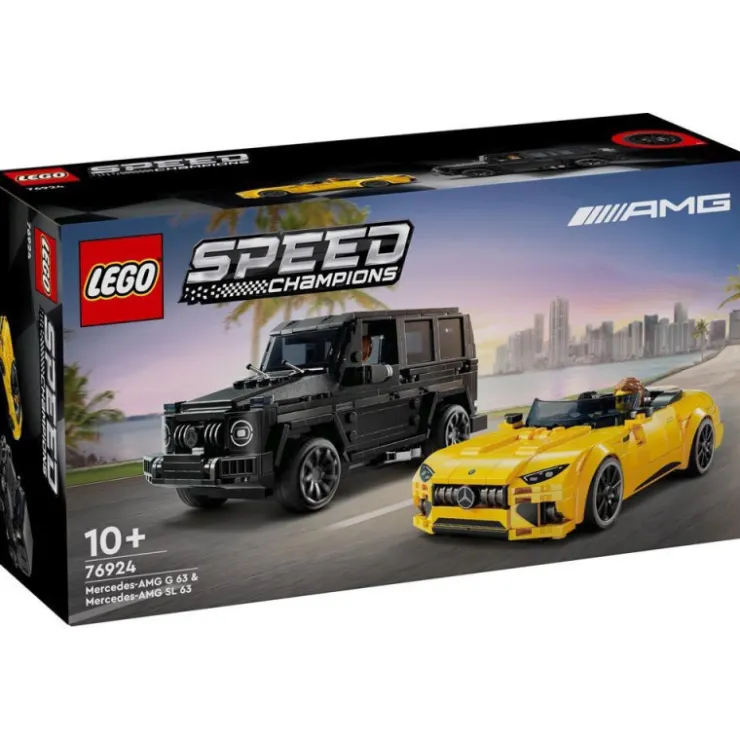 Speed Champions Mercedes-AMG G 63 y Mercedes-AMG SL 63 - 76924>Lego Best