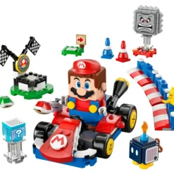 Super Mario Mario Kart Mario Interactivo y Kart Estándar -72043>Lego Hot