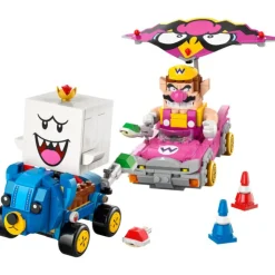 Super Mario Mario Kart Wario y Rey Boo - 72038>Lego Outlet