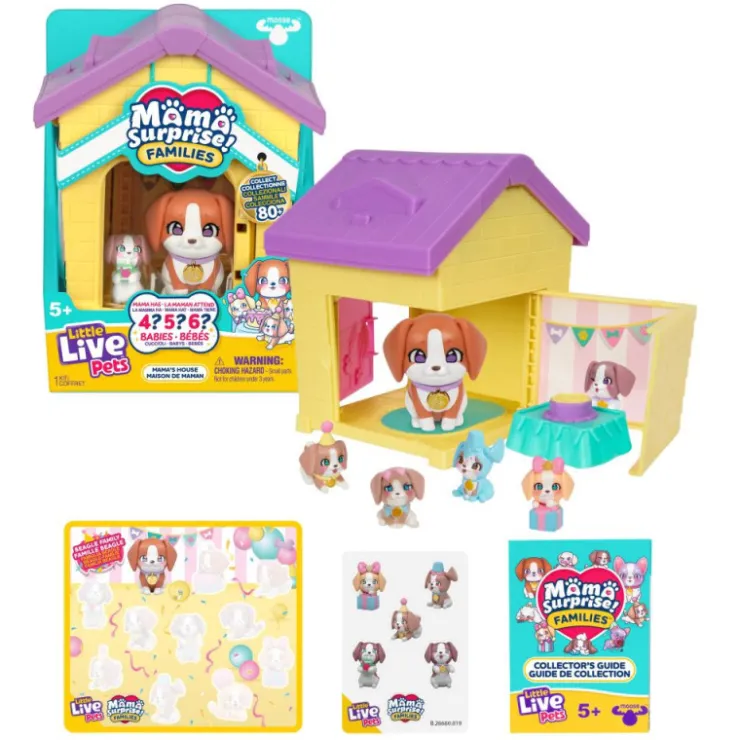 Mama Surprise Families Mascota con Casita Varios Modelos>Little live pets Discount