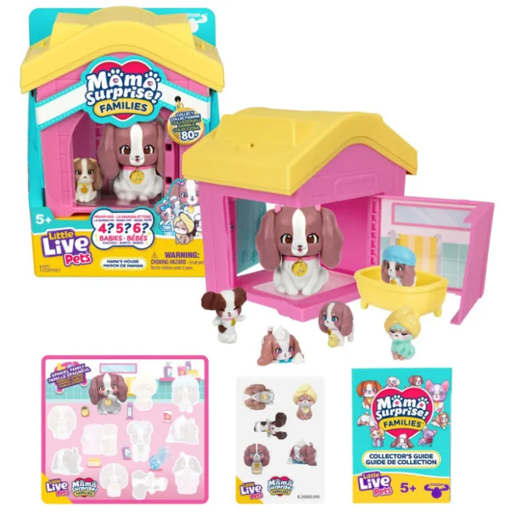 Mama Surprise Families Mascota con Casita Varios Modelos>Little live pets Discount