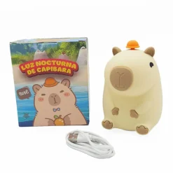 Luz Nocturna Capibara con Control Táctil y Brillo Regulable><noscript><img width=
