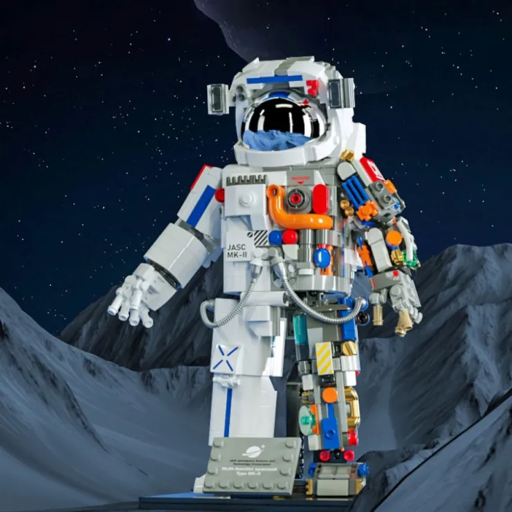 Madnesstoys Bricks Space Models Astronaut>