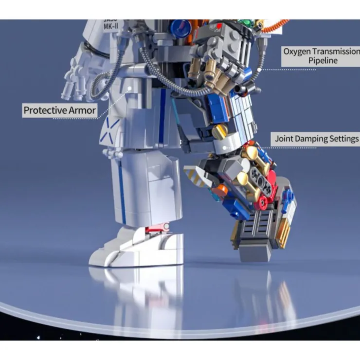 Madnesstoys Bricks Space Models Astronaut>