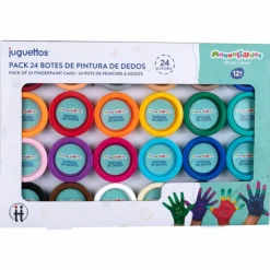 24 Botes de Pintura de Dedos>Manualidedos Sale