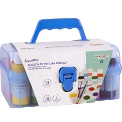 Maletín de Pintura Acrílica 13 Piezas>Manualidedos Discount