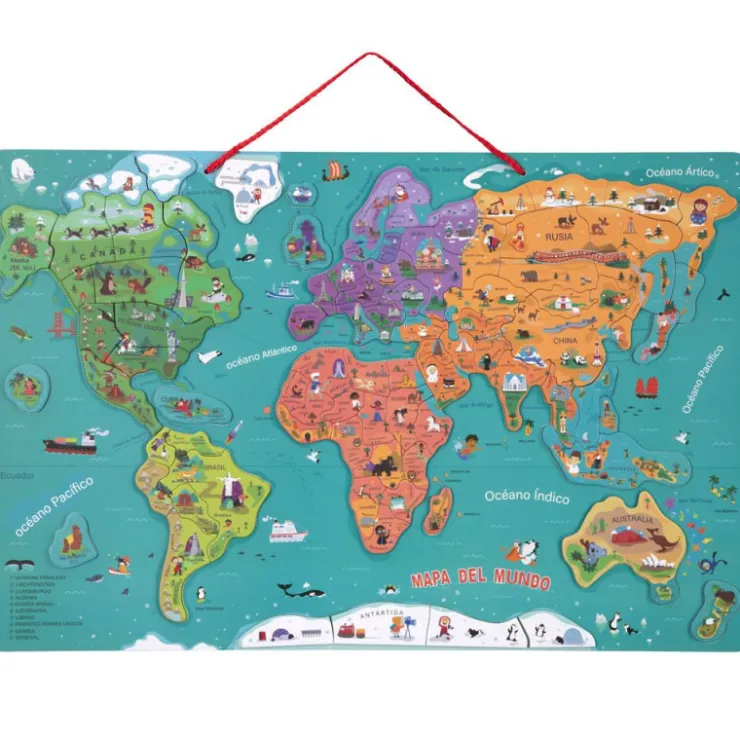 Mapa Mundi Magnético>Otras marcas New