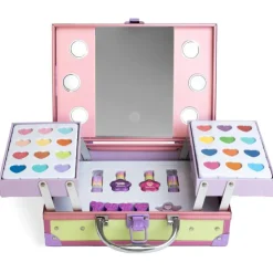 Supergirl Maletín de Maquillaje con Espejo y Luces Led>Martinelia