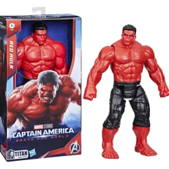 Capitán América Titan Hero Series Figura Hulk Rojo><noscript><img width=
