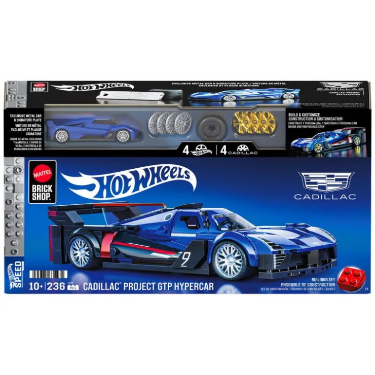 Mattel Brick Shop Hot Wheels Cadillac Project GTP Hypercar 236 piezas>Otras marcas Outlet