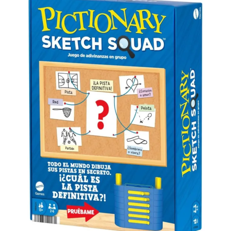 Pictionary Sketch Squad Juego de Mesa>Mattel games Online