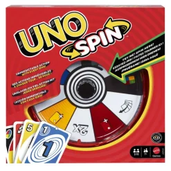 UNO Spin Juego de Cartas con Ruleta>Mattel games Best