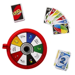 UNO Spin Juego de Cartas con Ruleta>Mattel games Best