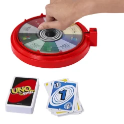 UNO Spin Juego de Cartas con Ruleta><noscript><img width=