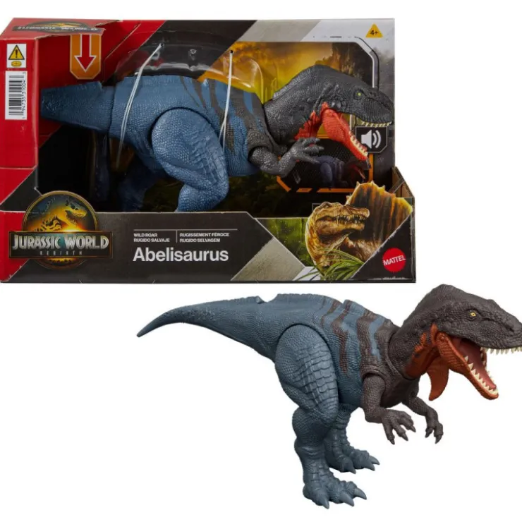 Mattel : El Renacer, Abelisaurus Rugido Salvaje>Jurassic world Hot