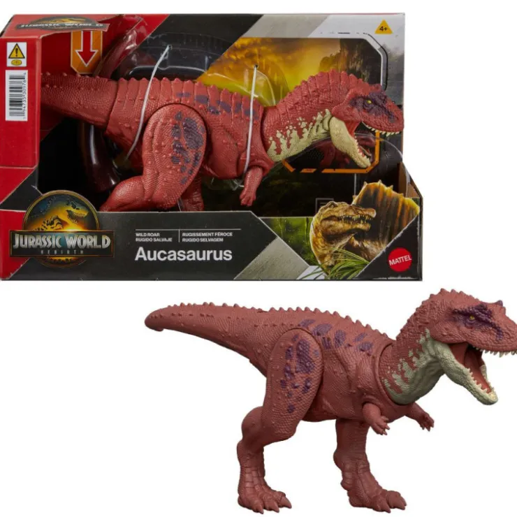 Mattel : El Renacer Rugido Salvaje Aucasaurus>Jurassic world New