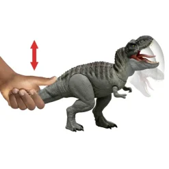 Mattel Rebirth Figura de Tiranosaurio Rex Power Devour con Luces, Sonidos y Mordiscos Continuos><noscript><img width=