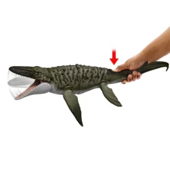 Mattel Rebirth Mosasaurio Mordedor y Minifigura de Dilofosaurio><noscript><img width=