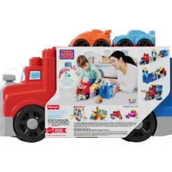 MEGA BOLCKS First Builders Conjunto de Construcción de Bloques Camión de Carreras><noscript><img width=