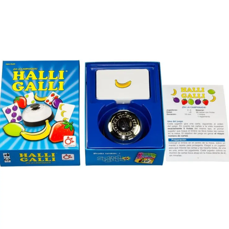 Mercurio Halli Galli Juego de Mesa Edición Multilengua>Otras marcas Clearance