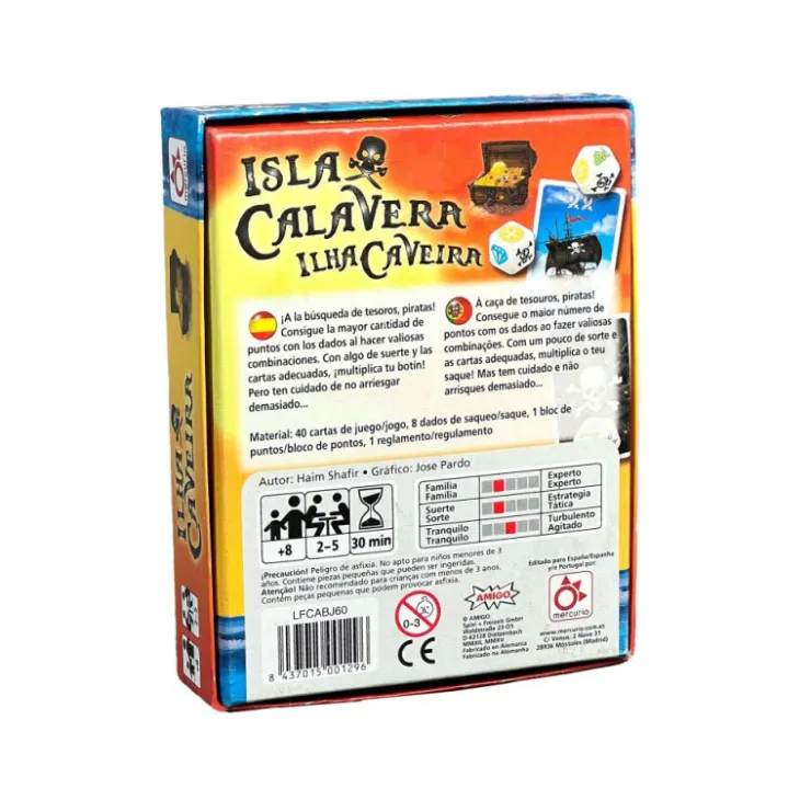 Mercurio Isla Calavera Juego de Mesa>Otras marcas