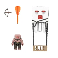 Minecraft La Película Conjunto de Figuras Ghast de Ataque con Proyectiles>Otras marcas New