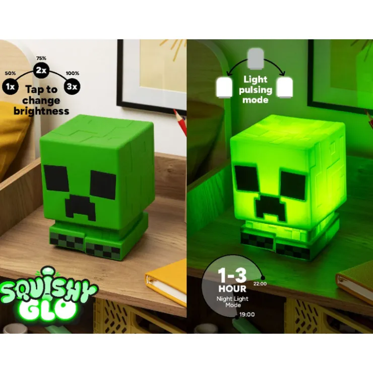 Minecraft Lámpara Creeper SquishyGlo> New