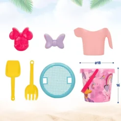 Minnie Mouse Mochila con Cubo de Playa y Accesorios><noscript><img width=