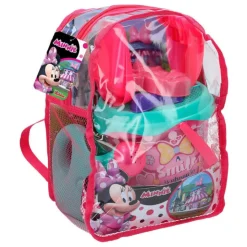 Minnie Mouse Mochila con Cubo de Playa y Accesorios><noscript><img width=