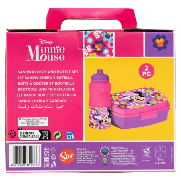 Set Sandwichera y Botella>Minnie Hot