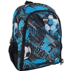 Mochila Grande con Cantoneras de Goma B4U Calcio Azul>Otras marcas Clearance